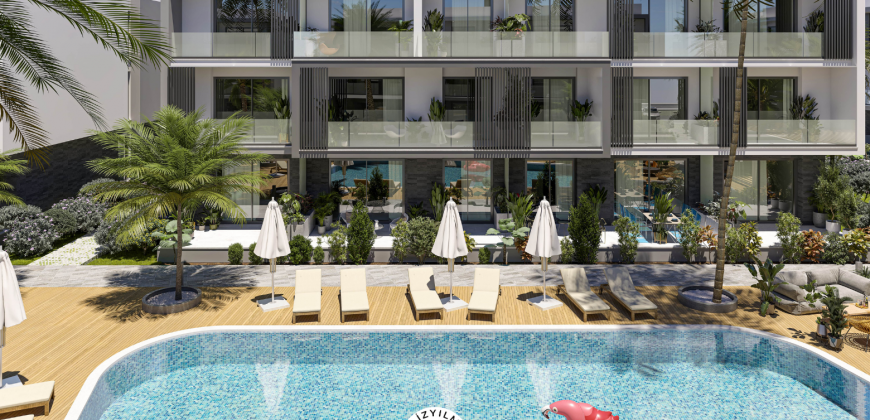 Kuzey Kıbrıs Long Beach İskele’nin Kalbinde Projeden Satılık Daire