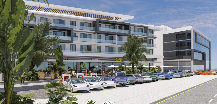Kuzey Kıbrıs Long Beach İskele’nin Kalbinde Projeden Satılık Daire